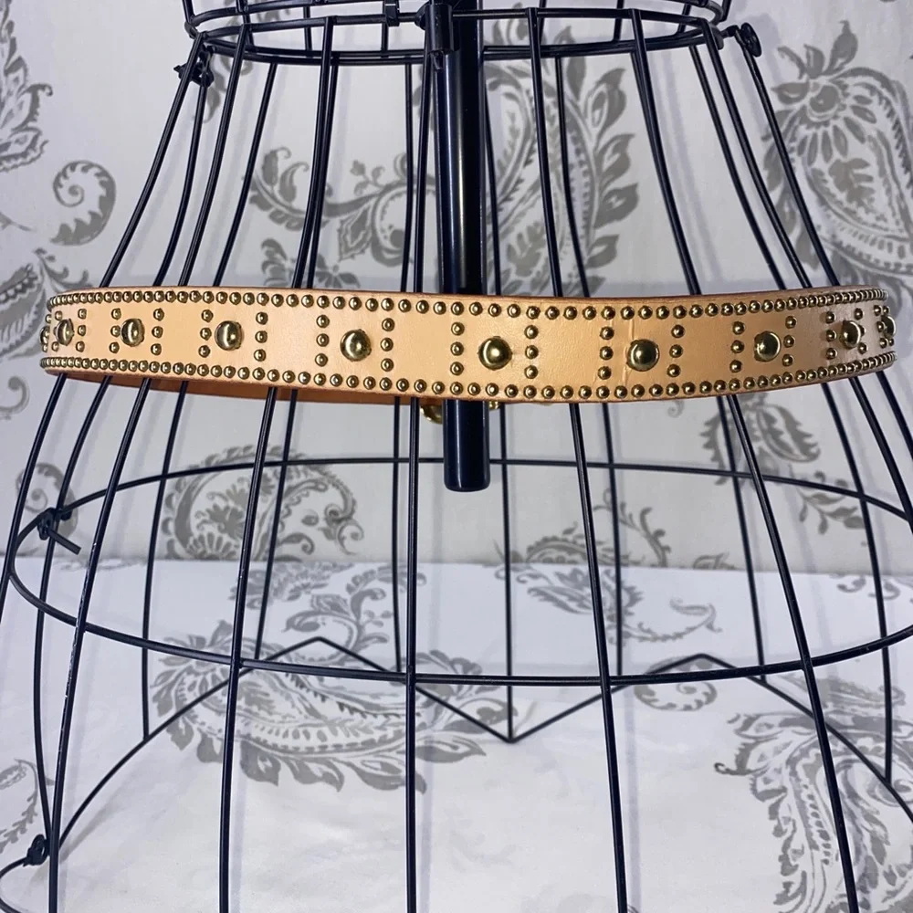 Vintage Leather Studied Belt‎ M/L
